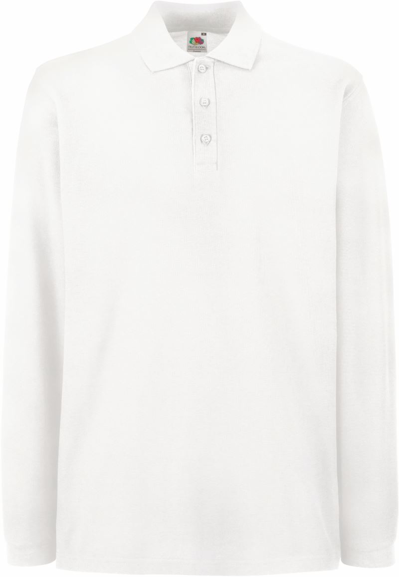 Fruit of the Loom Premium Polo LSL – Langarm Poloshirt