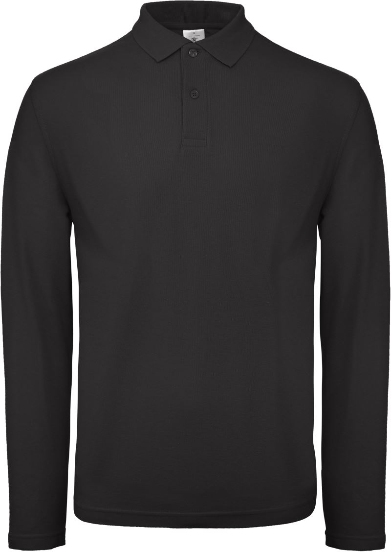 B&C ID.001 LSL – Klassisches Langarm-Poloshirt