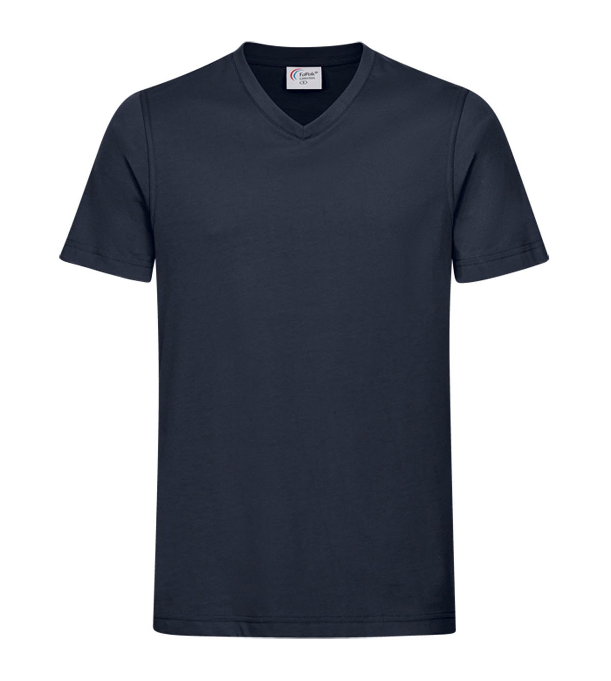 T-Shirt V-Ausschnitt FaPak 1450, Unisex, Mischgewebe, 6 Farben