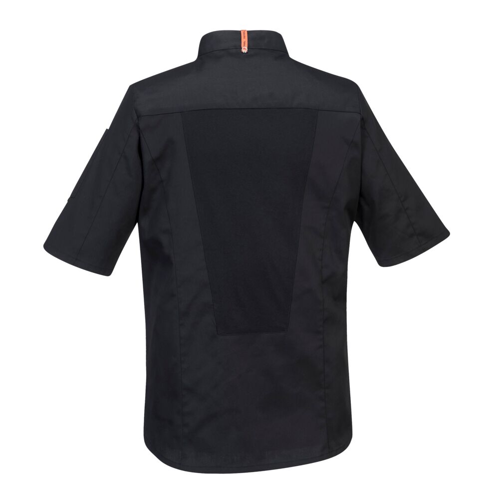 Kochjacke Stretch Mesh Air Pro kurzarm, Portwest C738 Kochjacke Stretch Mesh Air Pro kurzarm, Portwest C738
