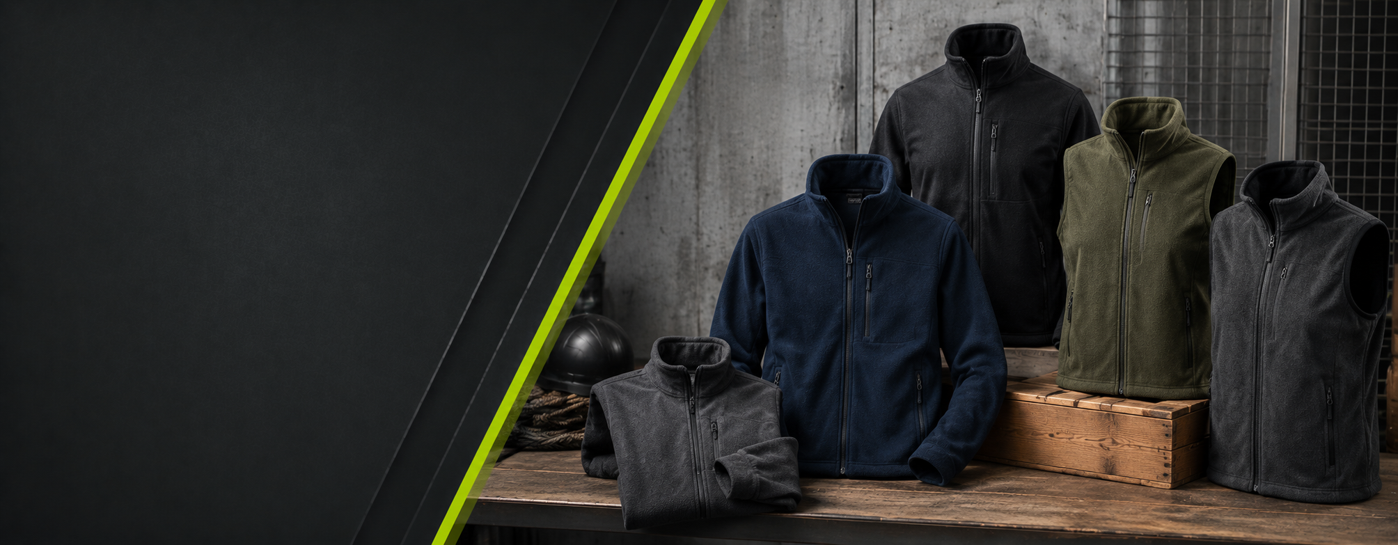 Corporate Wear Fleecejacken und Fleecewesten für Unternehmen und Teams