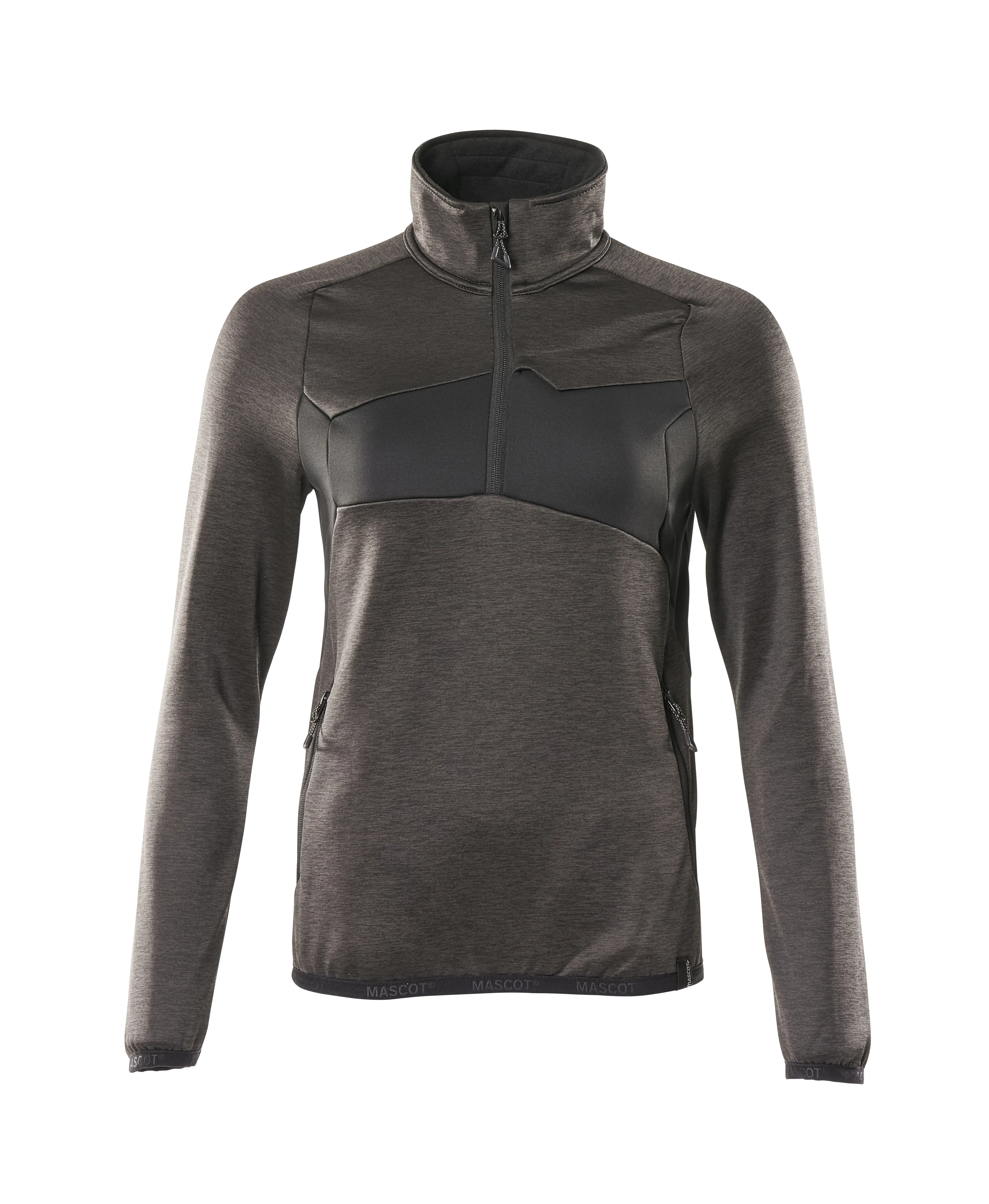 MASCOT® ACCELERATE Damen Fleecepullover mit kurzem Reißverschluss 18053-316