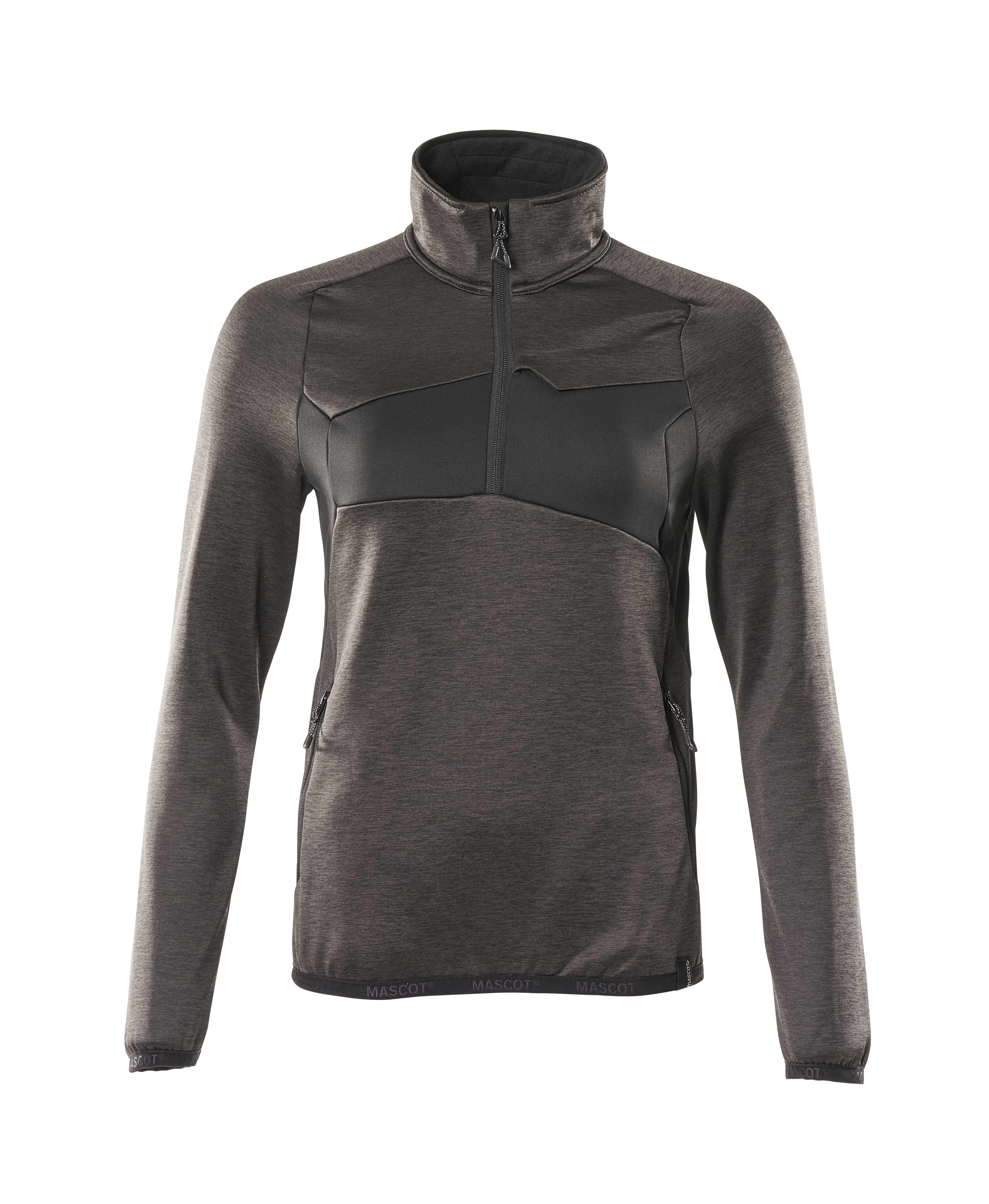MASCOT® ACCELERATE Damen Fleecepullover mit kurzem Reißverschluss 18053-316