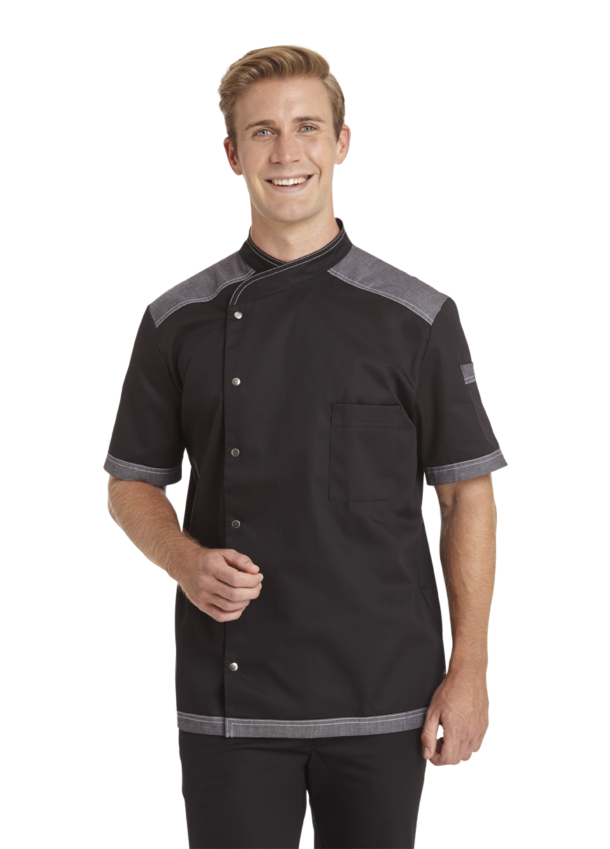 Herren Kochjacke Leiber 12/2561 kurzarm Herren Kochjacke Leiber 12/2561 kurzarm