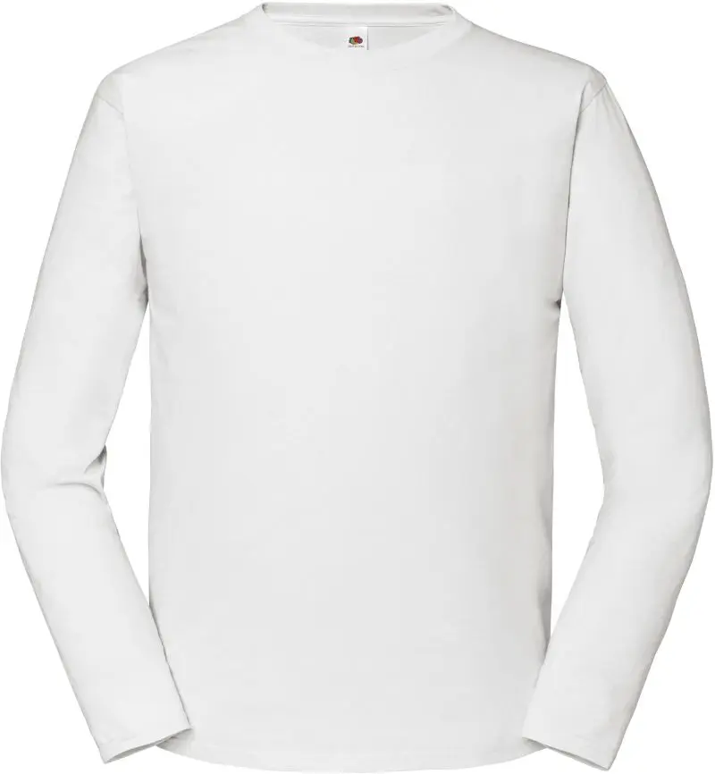 Fruit of the Loom Iconic 195 LSL – Hochwertiges Herren Langarmshirt