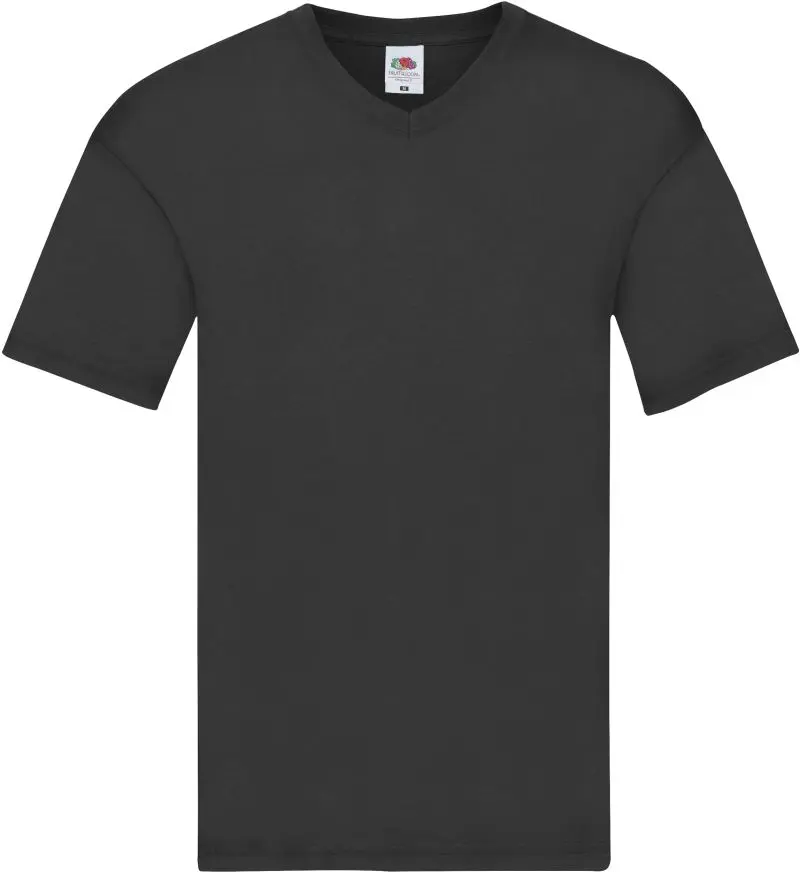 Fruit of the Loom Original V-Neck T – Klassisches Herren T-Shirt