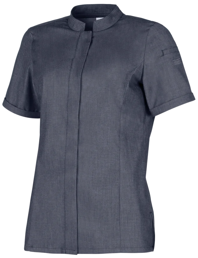 Damen Kochhemd Leiber 08/1387 kurzarm