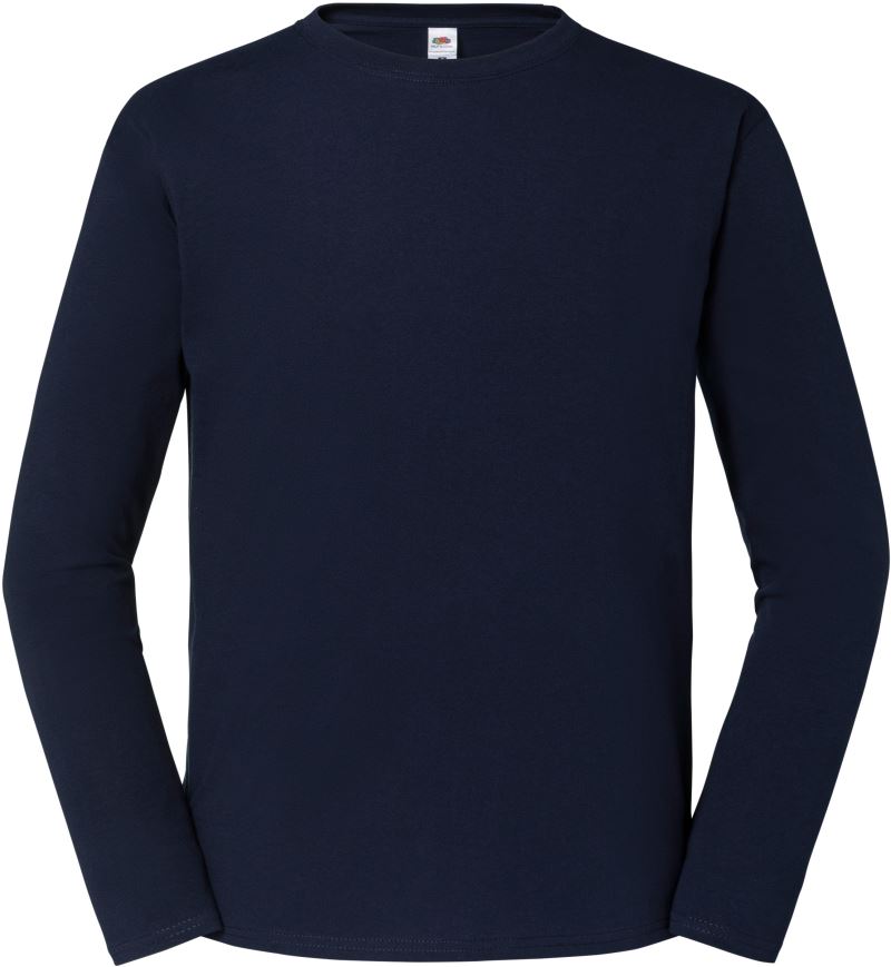 Fruit of the Loom Iconic 195 LSL – Hochwertiges Herren Langarmshirt