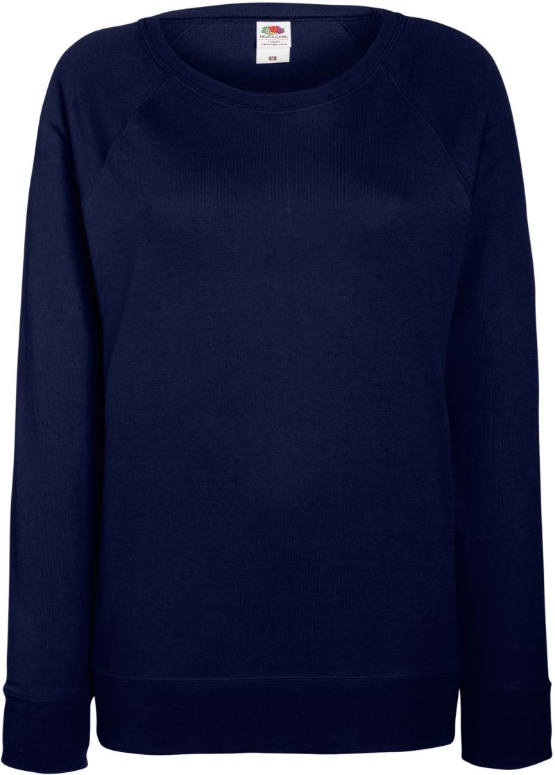 Fruit of the Loom Lady Fit Lightweight Raglan Sweat – Leichtes Damen Raglan Sweatshirt