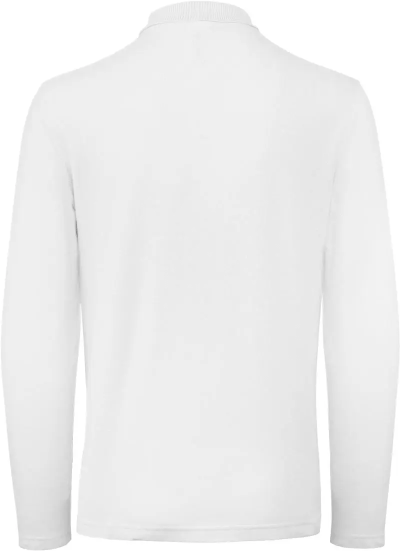 B&C ID.001 LSL – Klassisches Langarm-Poloshirt 
