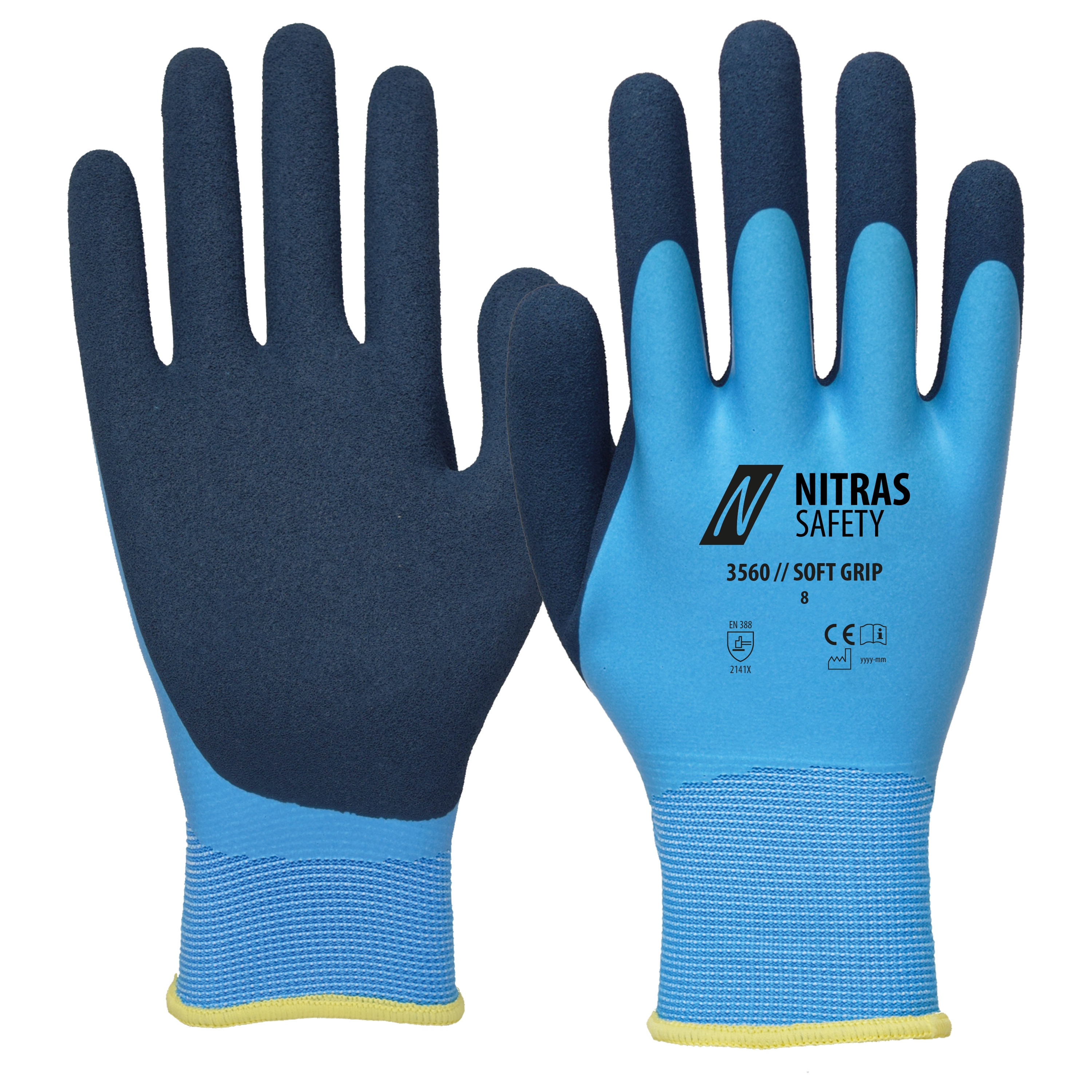 NITRAS SOFT GRIP, Montagehandschuhe 3560