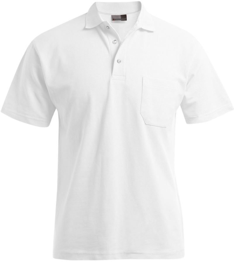 Herren Piqué Polo mit Brusttasche - Promodoro 4100