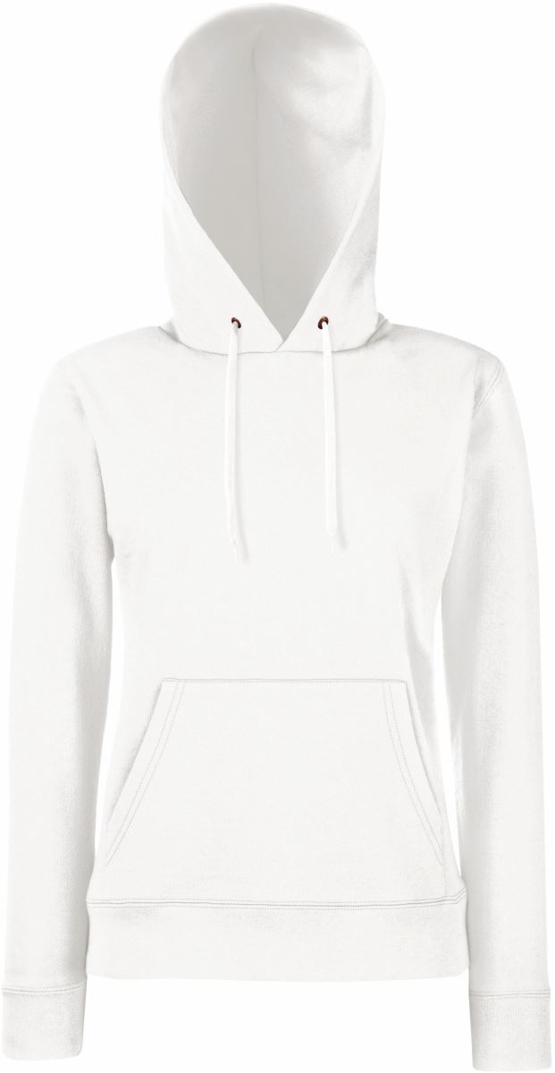 Fruit of the Loom Classic Lady-Fit Hooded Sweat – Damen Kapuzenpullover