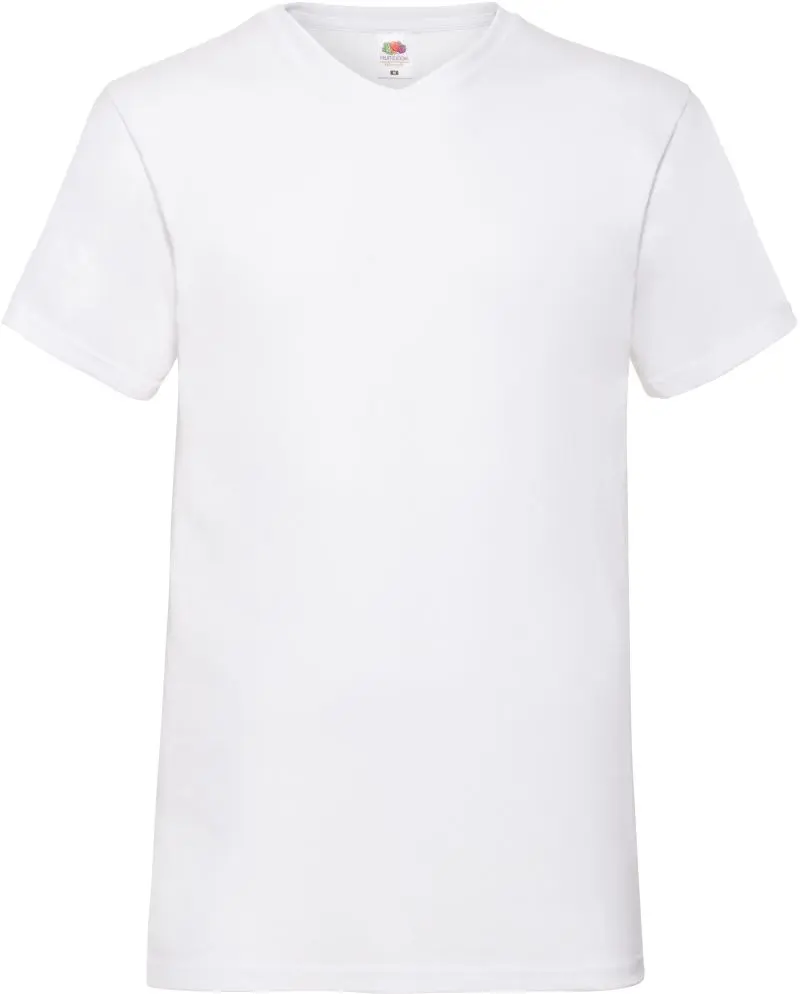 Fruit of the Loom Valueweight V-Neck T – Klassisches Herren T-Shirt 