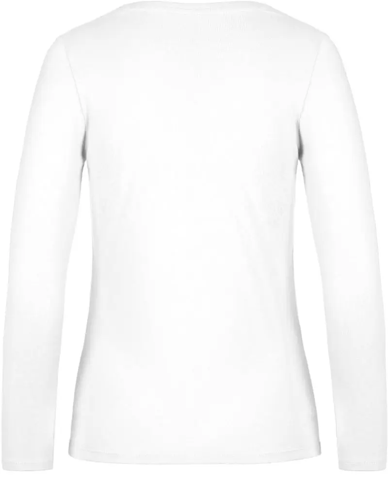 B&C #E190 LSL Women – Damen Langarmshirt aus ringgesponnener Baumwolle