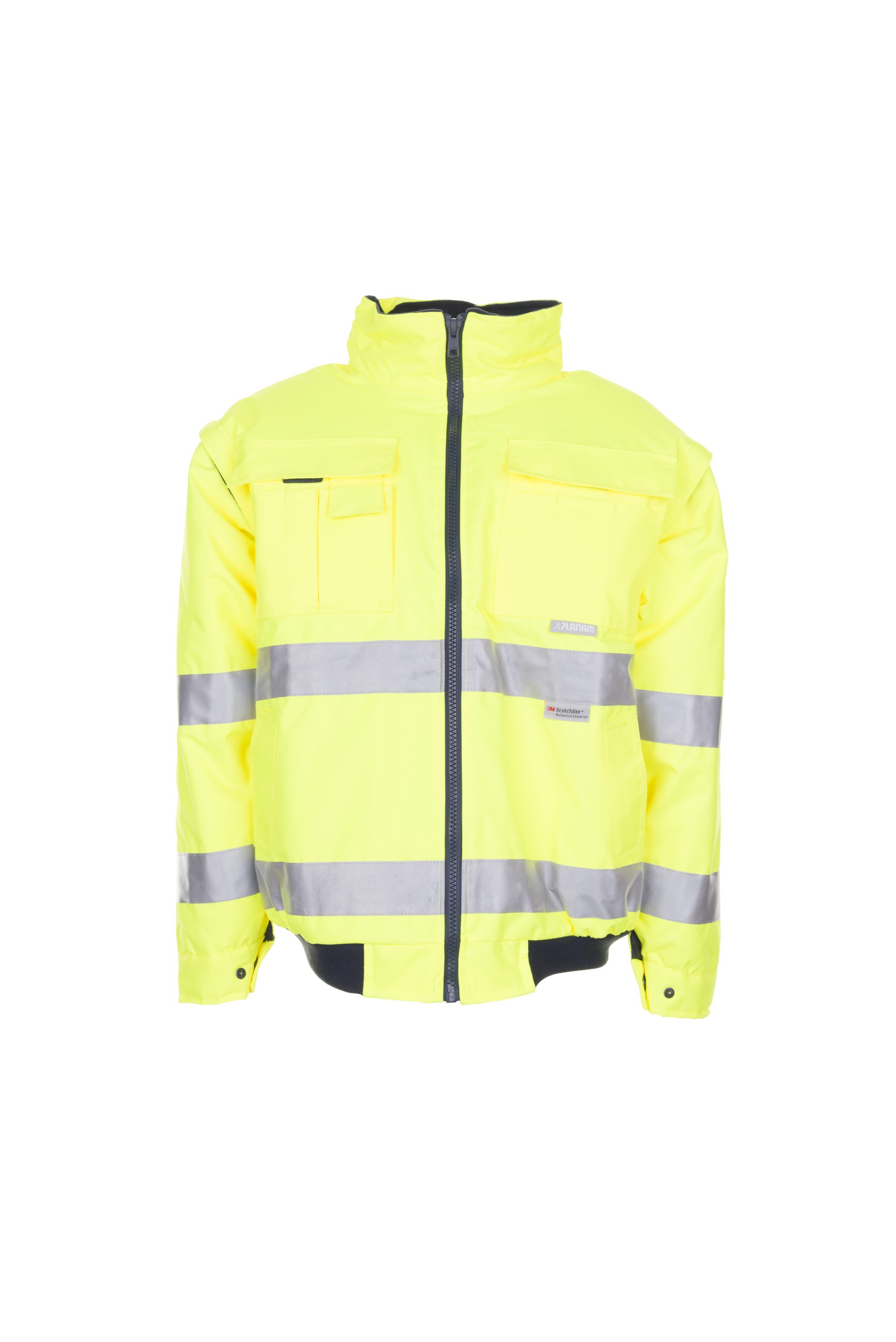 Warnschutz Pilotenjacke, Planam 2044 / 2043 Warnschutz Pilotenjacke, Planam 2044 / 2043