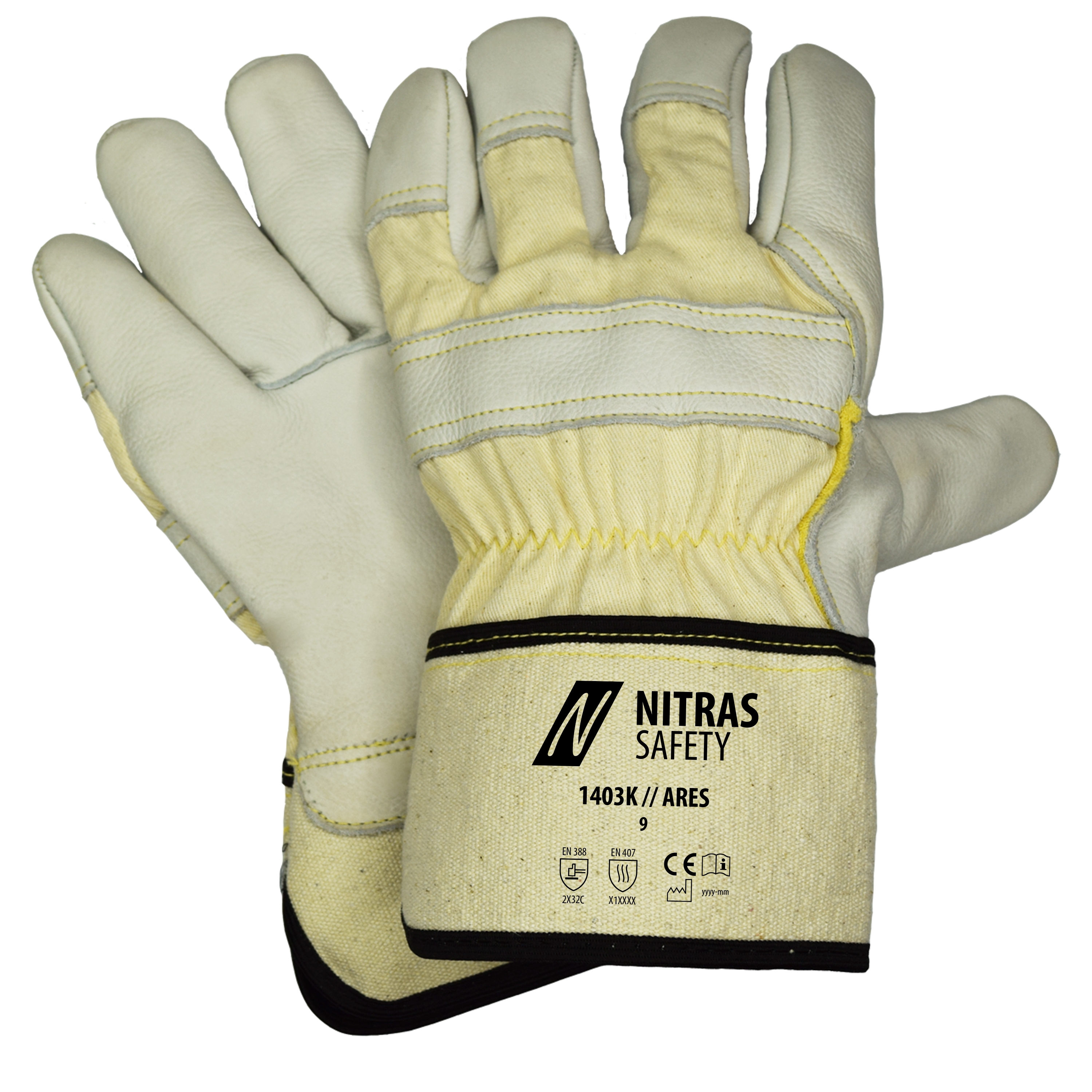 NITRAS ARES, Schnittschutzhandschuhe 1403K