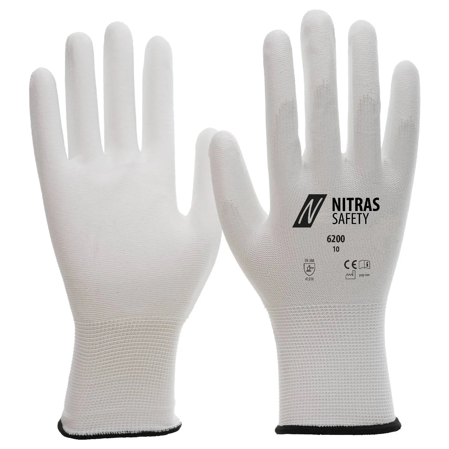 Nylon-Handschuh mit PU-Beschichtung Nitras