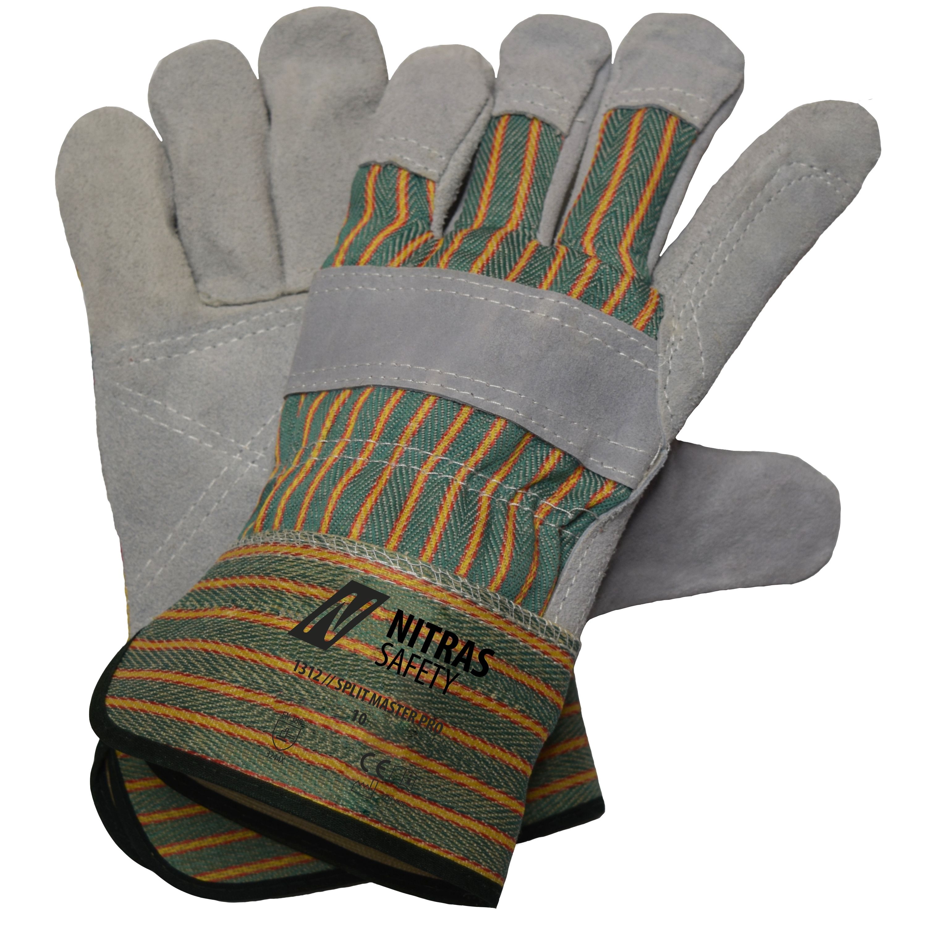 NITRAS SPLIT MASTER PRO Lederhandschuhe