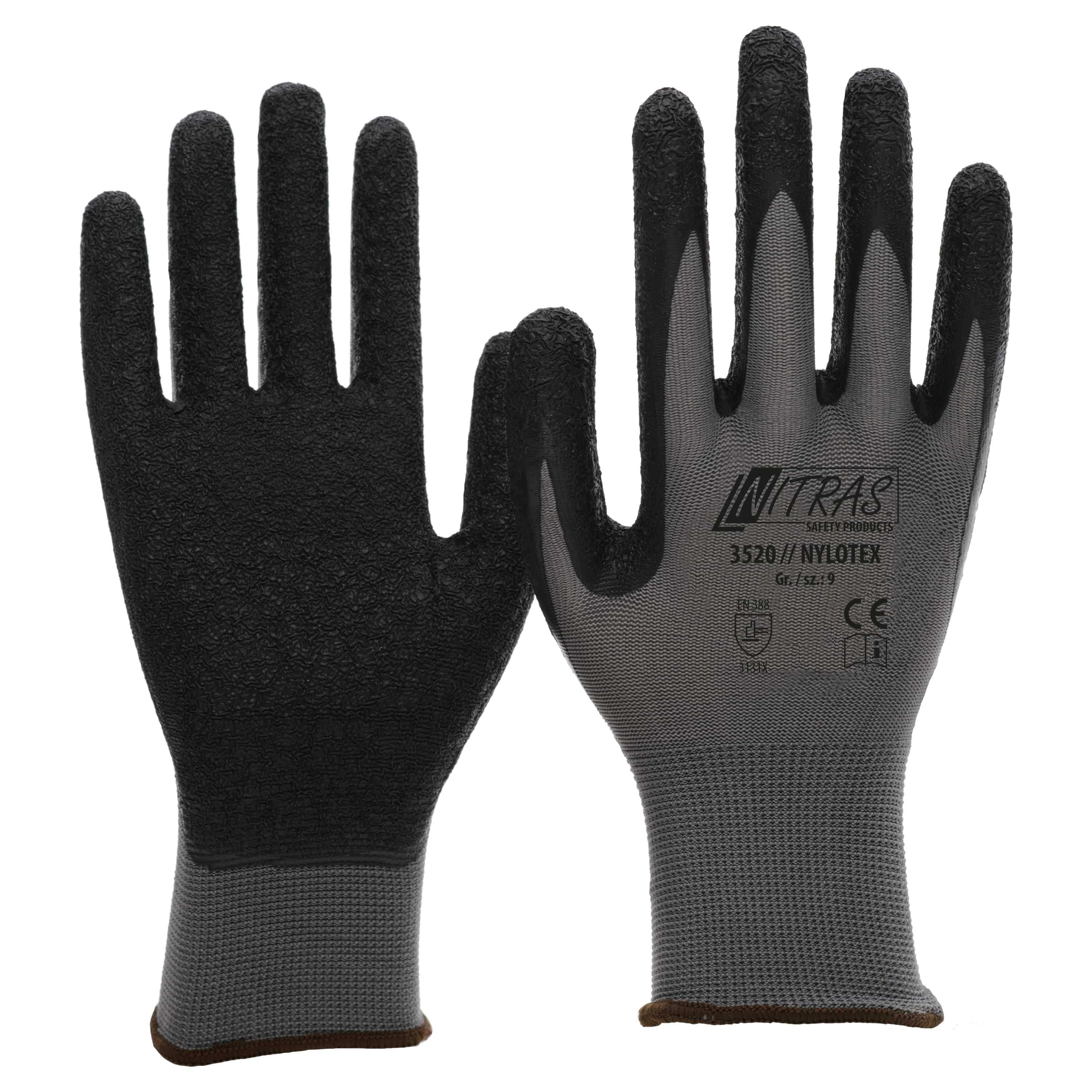 Montagehandschuhe NITRAS Safety 3520 NYLOTEX