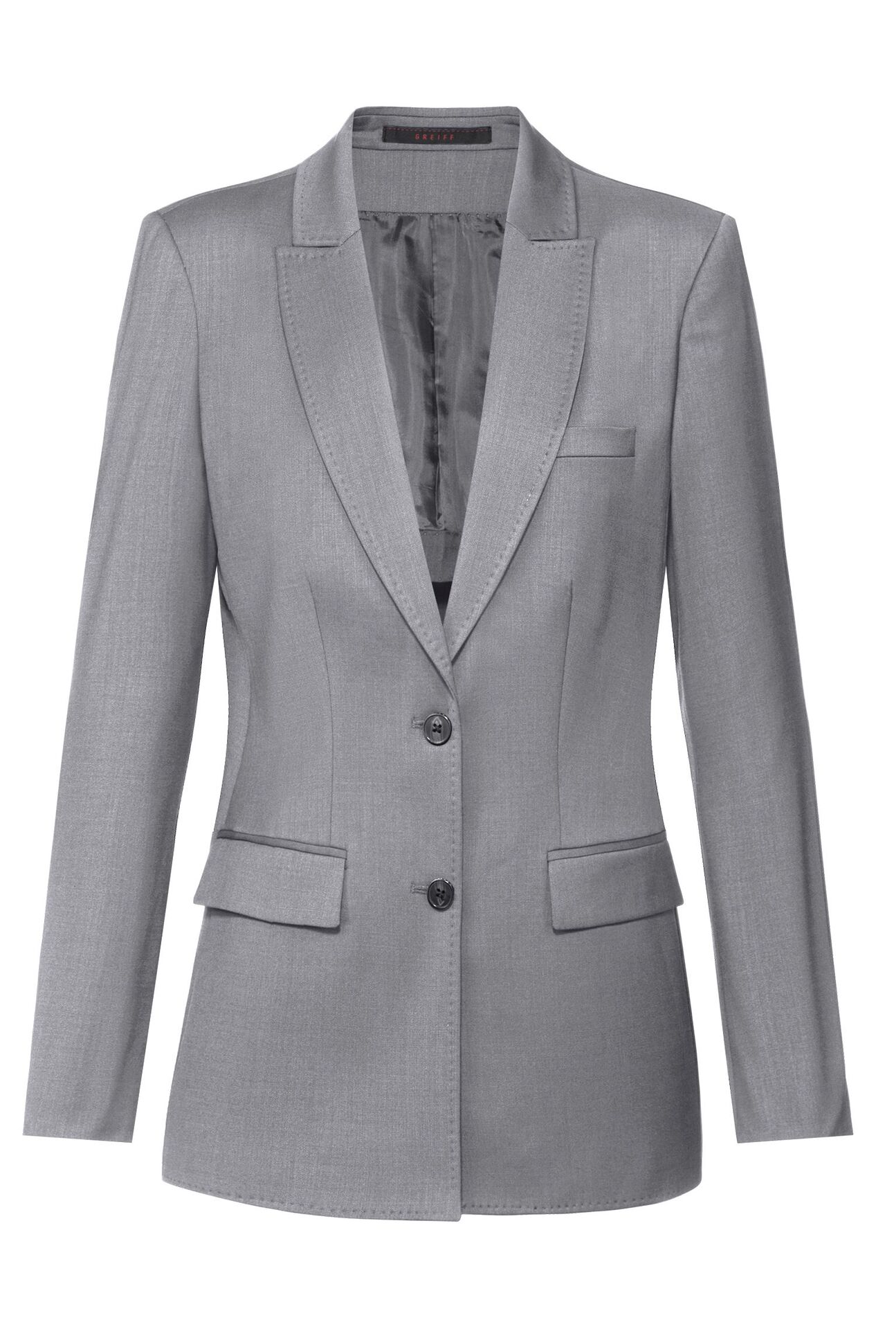 Greiff Damen-Lang-Blazer Regular Fit Modern 1451