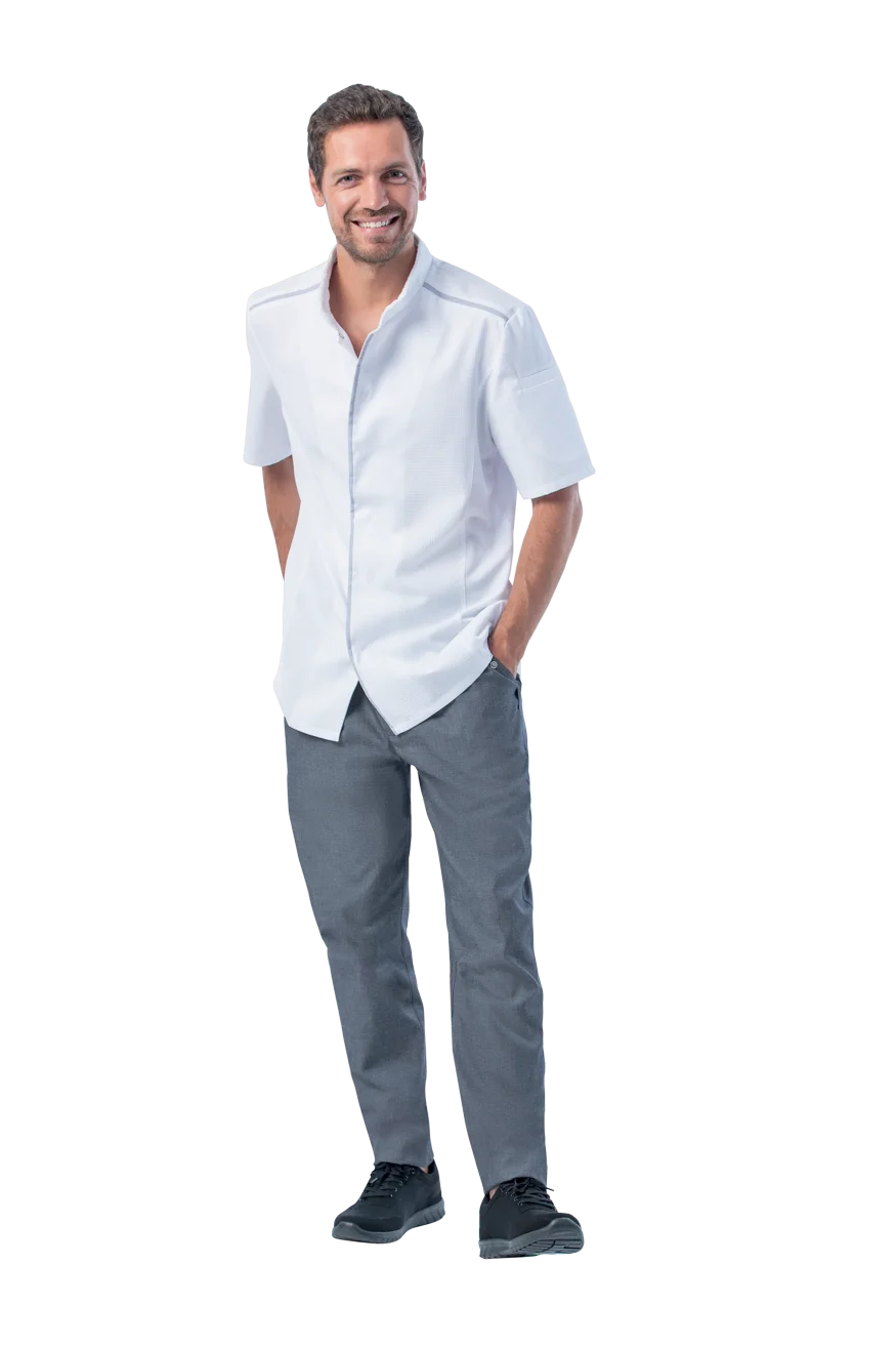 Herren Kochhemd Leiber 12/1367 kurzarm