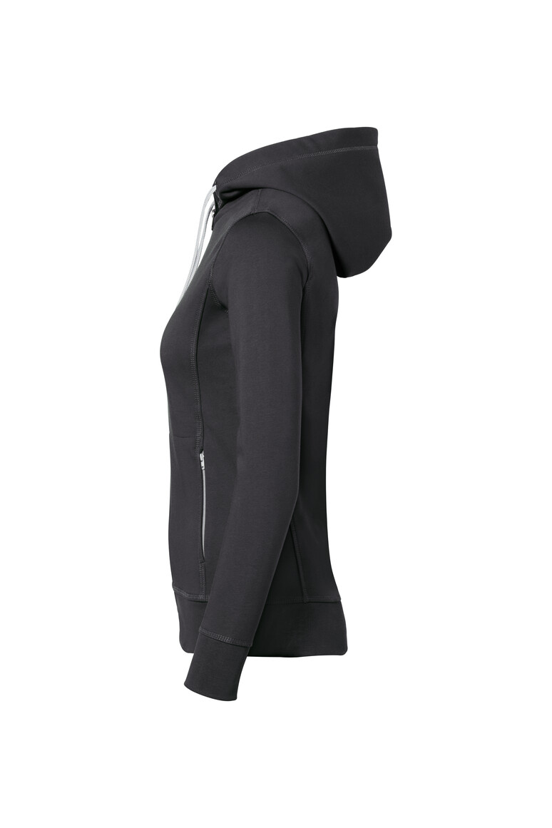 Hakro 255 Damen Kapuzen-Sweat-Jacke Bonded Eco