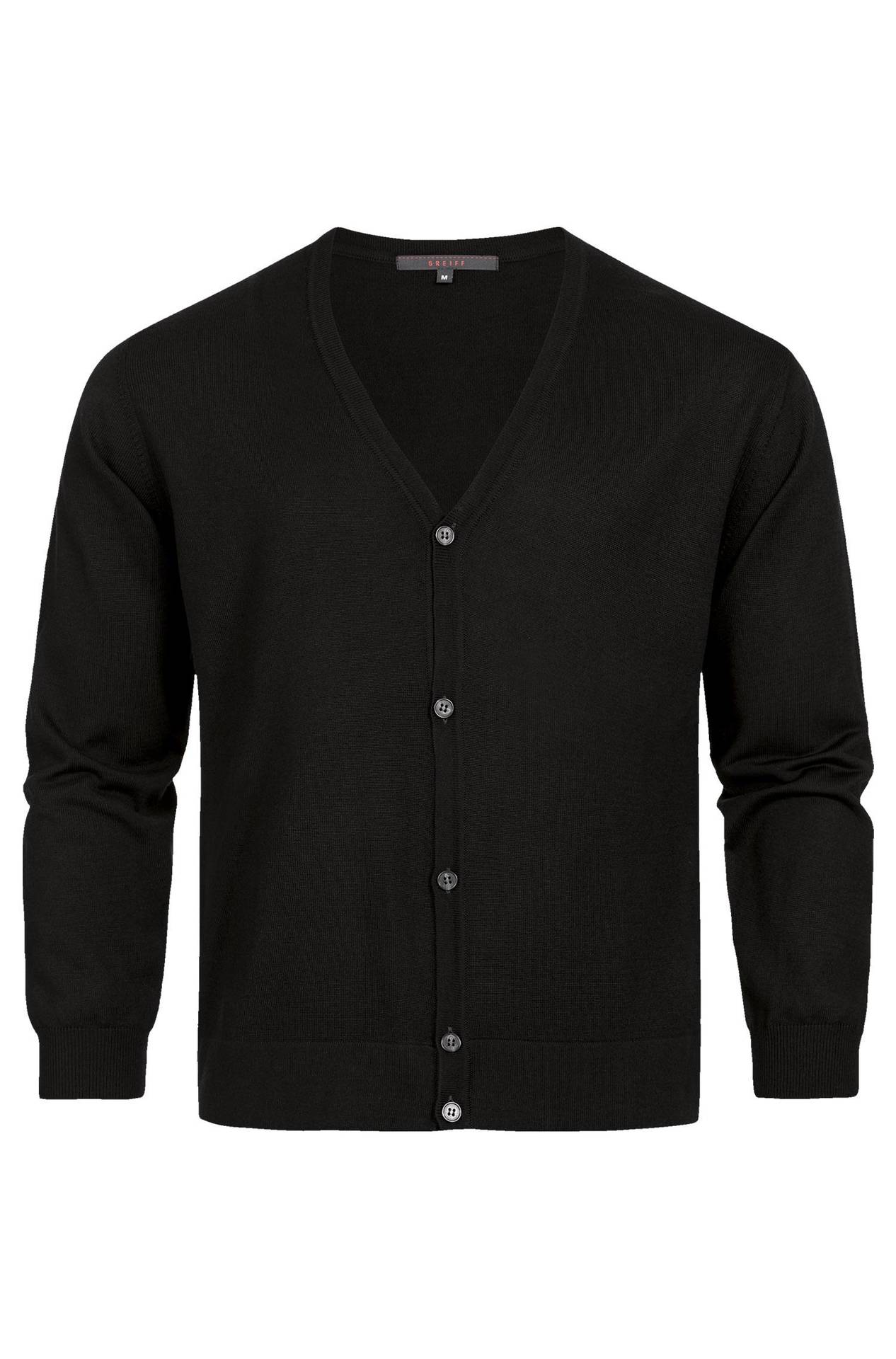 Greiff Herren-Strickjacke Regular Fit Essentials 6043