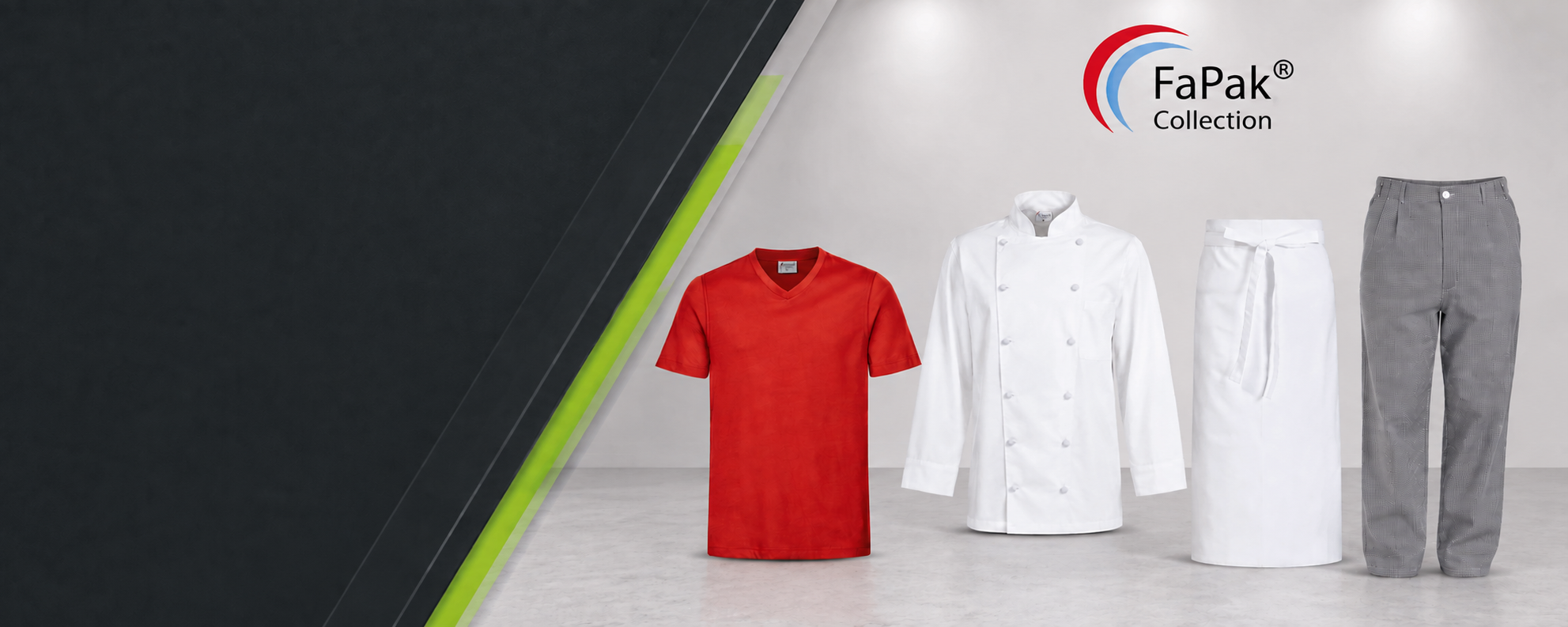 FAPAK Collection Berufsbekleidung für Handwerk, Industrie, Gesundheitswesen und Gastronomie