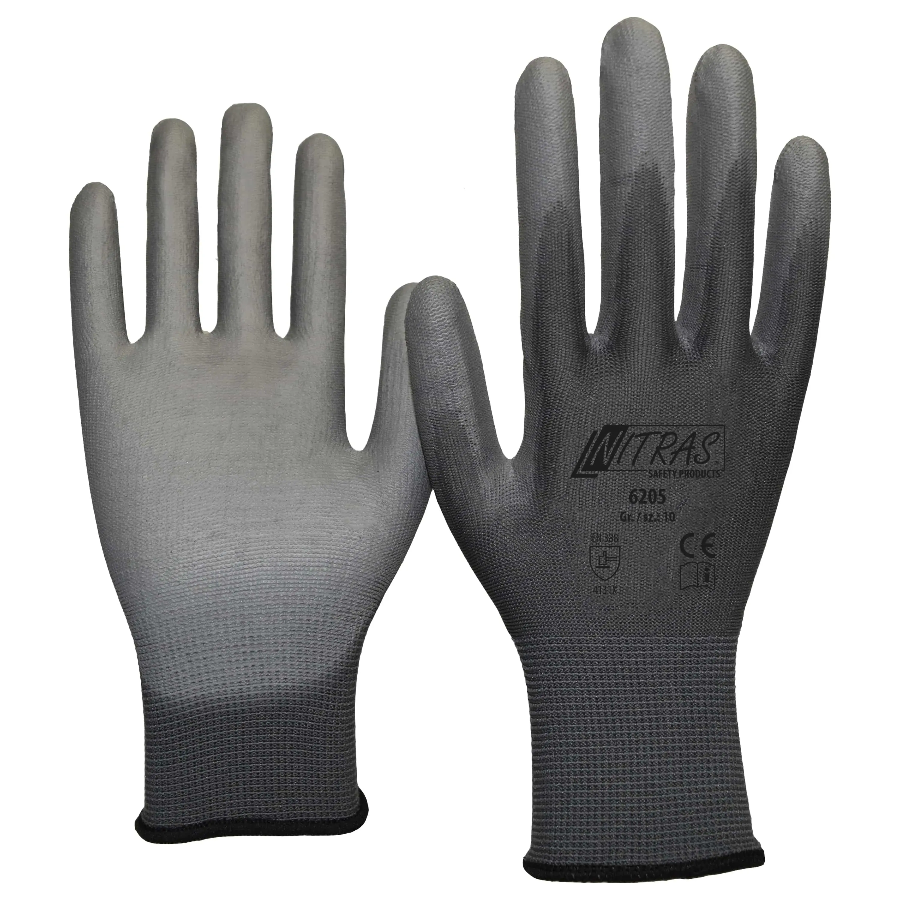 Montagehandschuhe NITRAS Safety 6205 Nylon