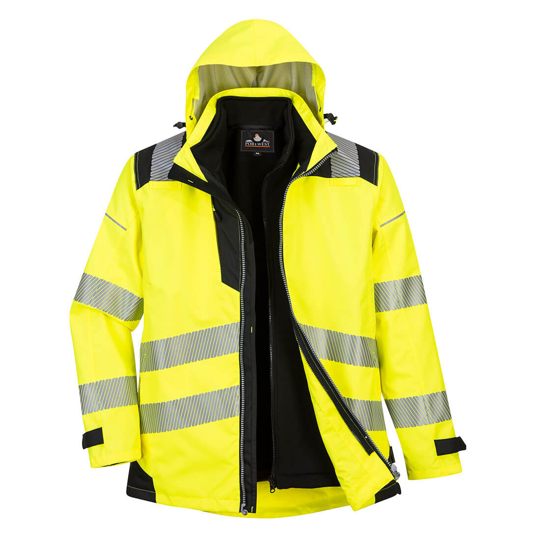 PW3 Warnschutz 3-in-1 Jacke, Portwest PW365 PW3 Warnschutz 3-in-1 Jacke, Portwest PW365