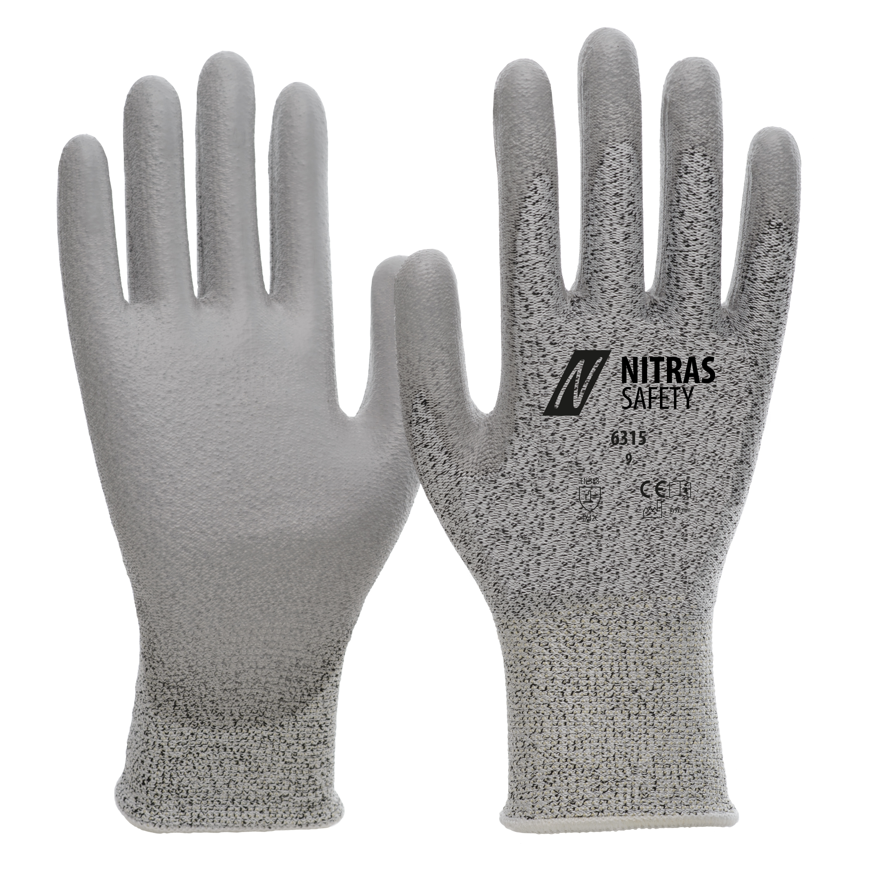 NITRAS Schnittschutzhandschuhe 6300