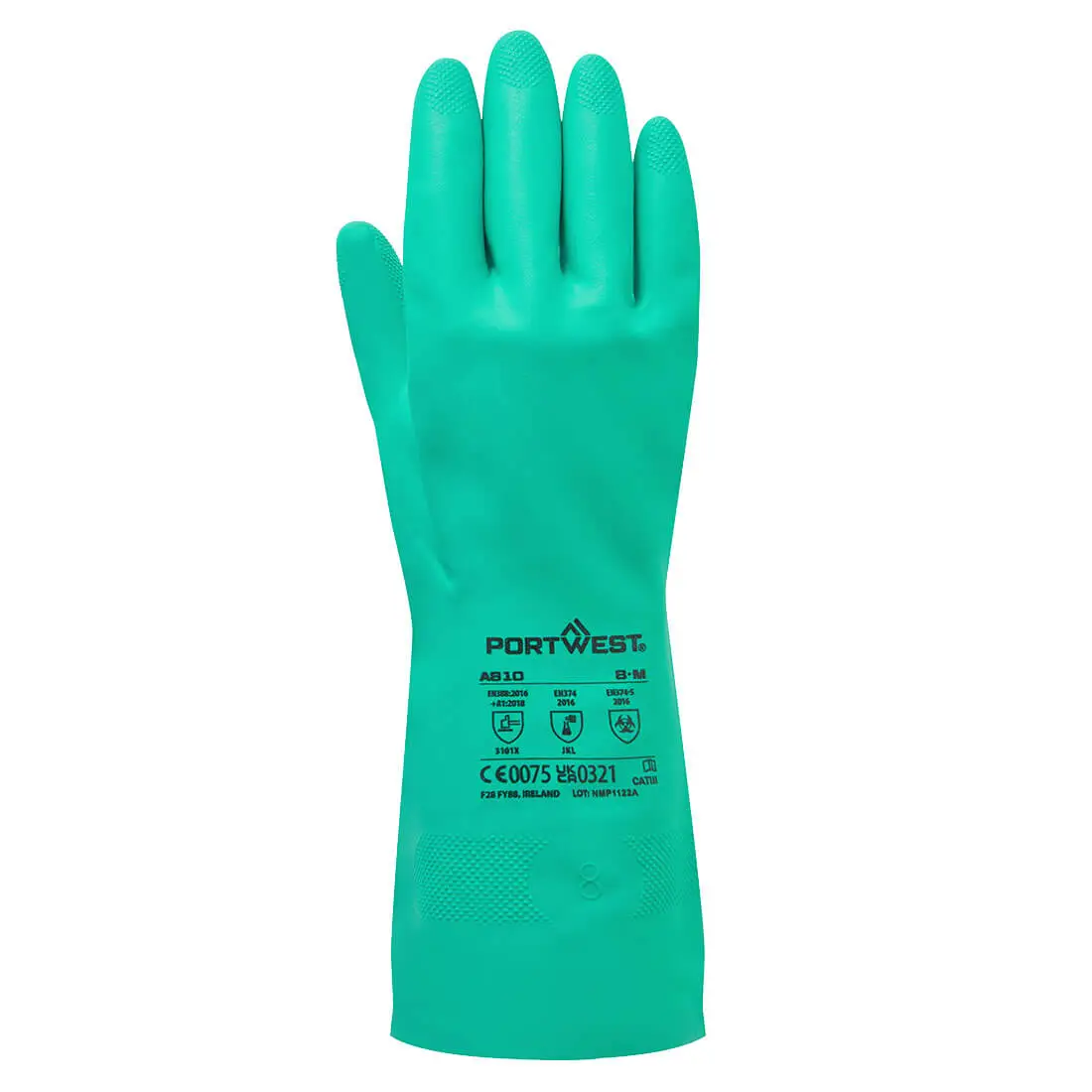 A810 - Nitrosafe Chemikalienschutz-Handschuh grün