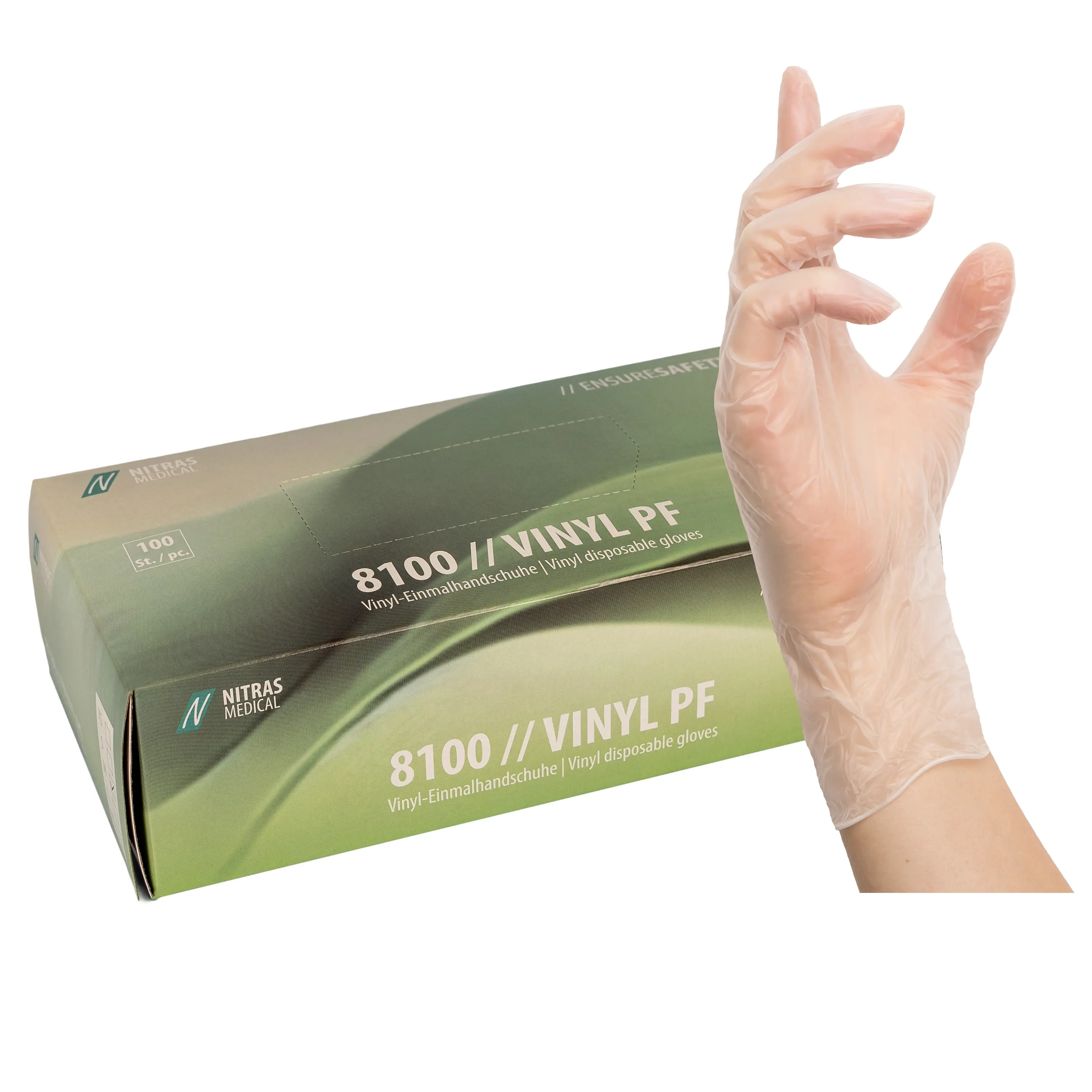 Vinyl Einmalhandschuhe Vinyl PF 8100