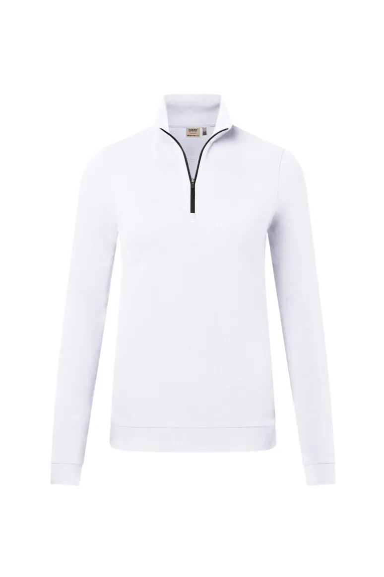 Hakro 335 Damen Piqué Zip-Longsleeve Performance Eco