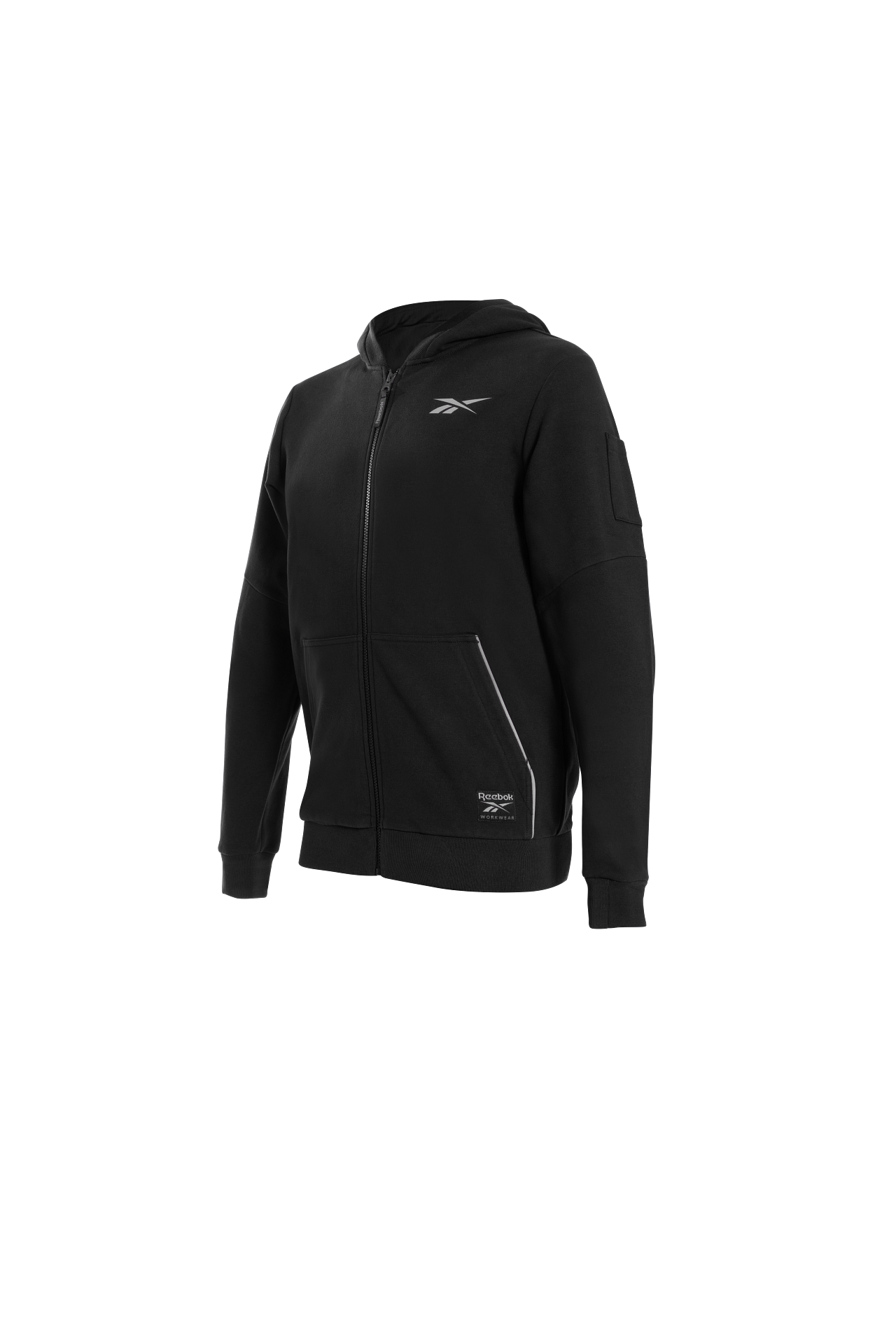 Reebok Sweatjacke mit Kapuze RB001JBLK