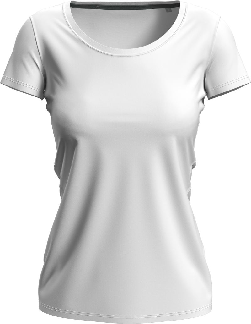 Stedman Crew Neck T "Claire" – Damen Stretch T-Shirt
