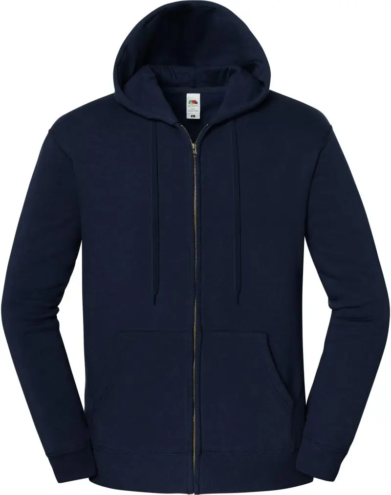 Fruit of the Loom Iconic Premium Hooded Sweat Jacket – Hochwertige Kapuzen-Sweatjacke