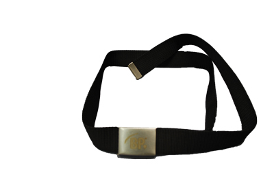 Gürtel BP 1499, 100% Polyester, schwarz Gürtel BP 1499, 100% Polyester, schwarz