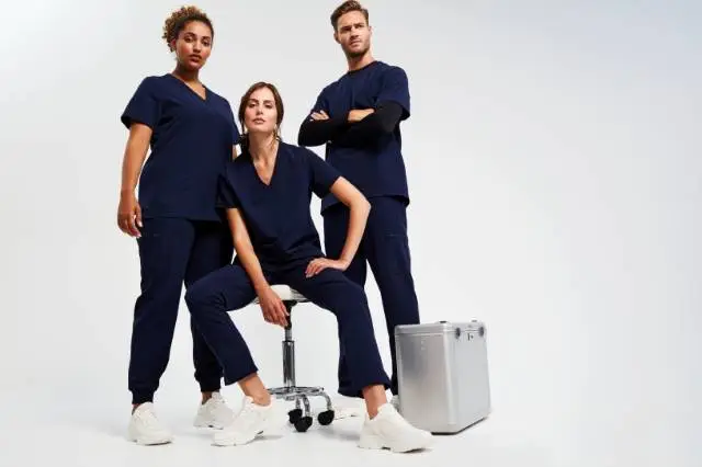 Unisex V-Ausschnitt Stretch Kasack NN200