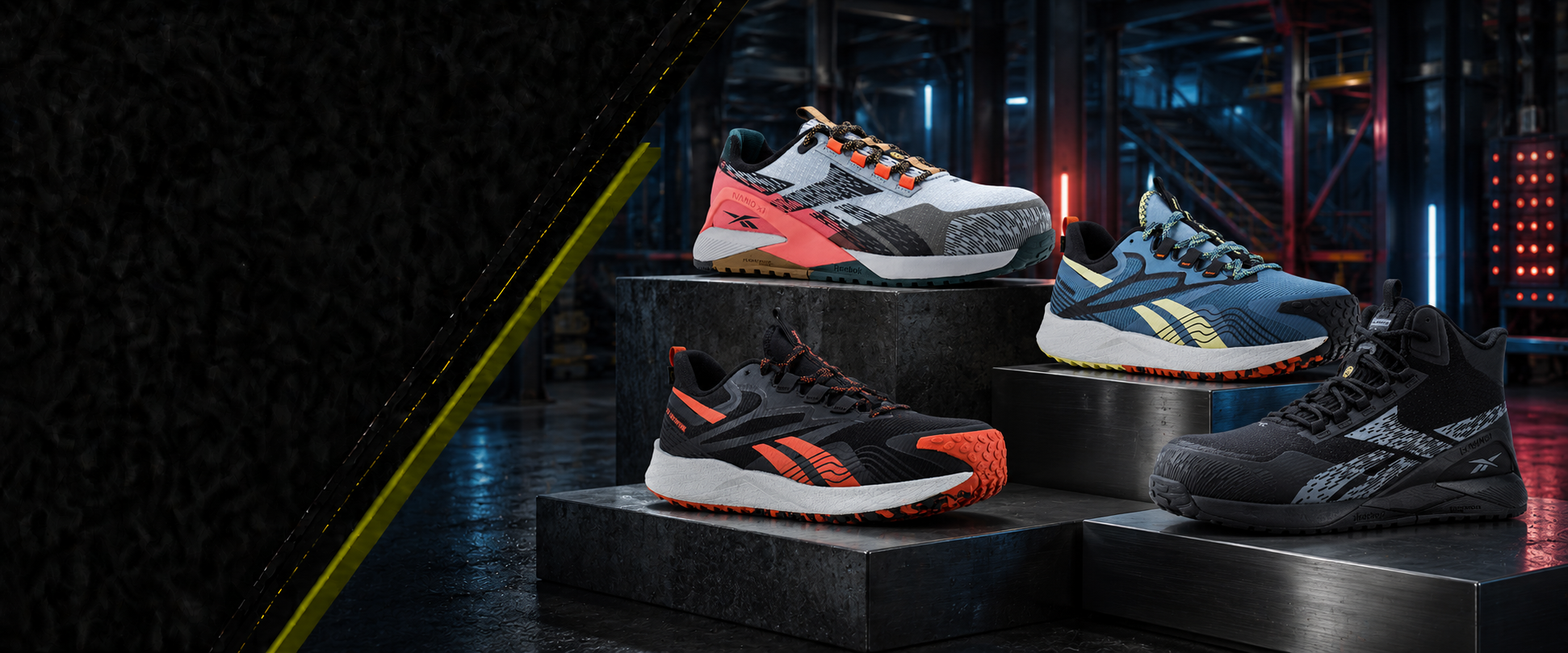 Reebok Workwear Sicherheitsschuhe und Arbeitskleidung für Handwerk, Industrie, Logistik und Bau