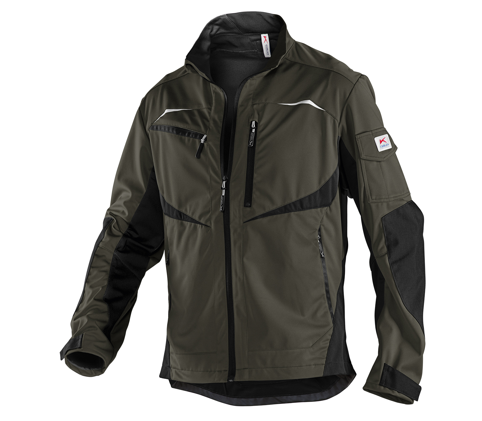 Ultrashell Jacke PRACTIQ, Kübler 1351, 100% Polyester, 3 Farbkombinationen
