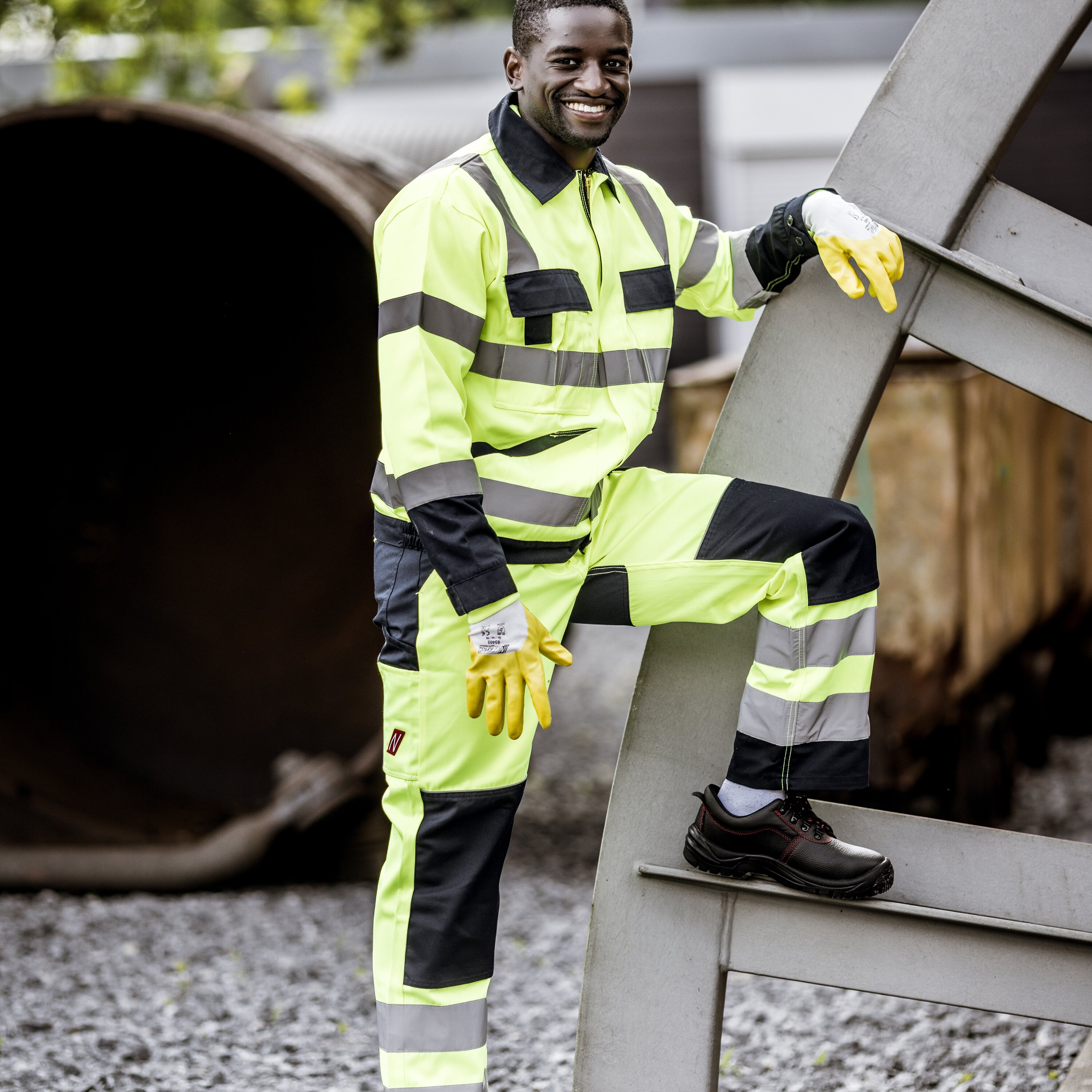 Warnschutzhose Nitras Safety 7571 Warnschutzhose Nitras Safety 7571