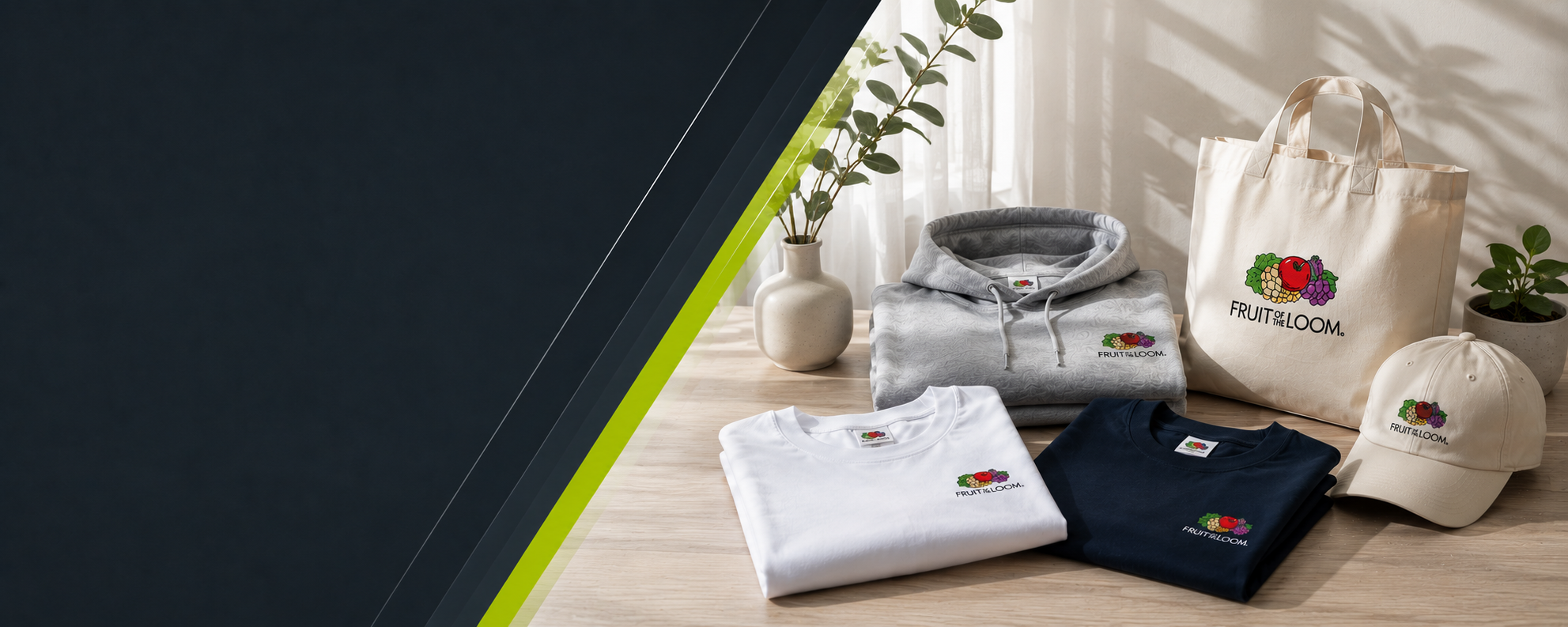 Fruit of the Loom Shirts, Sweatshirts und Basics für Teams, Unternehmen und Textilveredelung