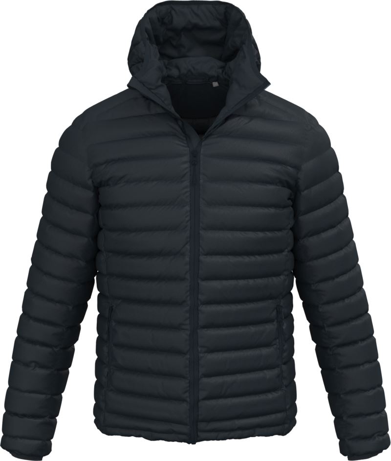 Stedman Lux Padded Jacket Men – Herren Steppjacke mit Kapuze