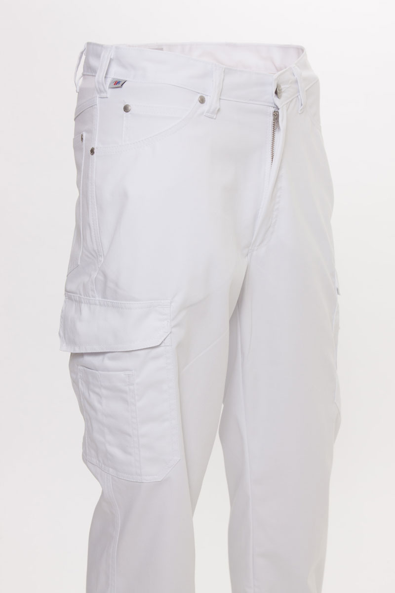 Herrenjeans BP 1658, Stretchgwebe, 3 Längen, weiß Herrenjeans BP 1658, Stretchgwebe, 3 Längen, weiß