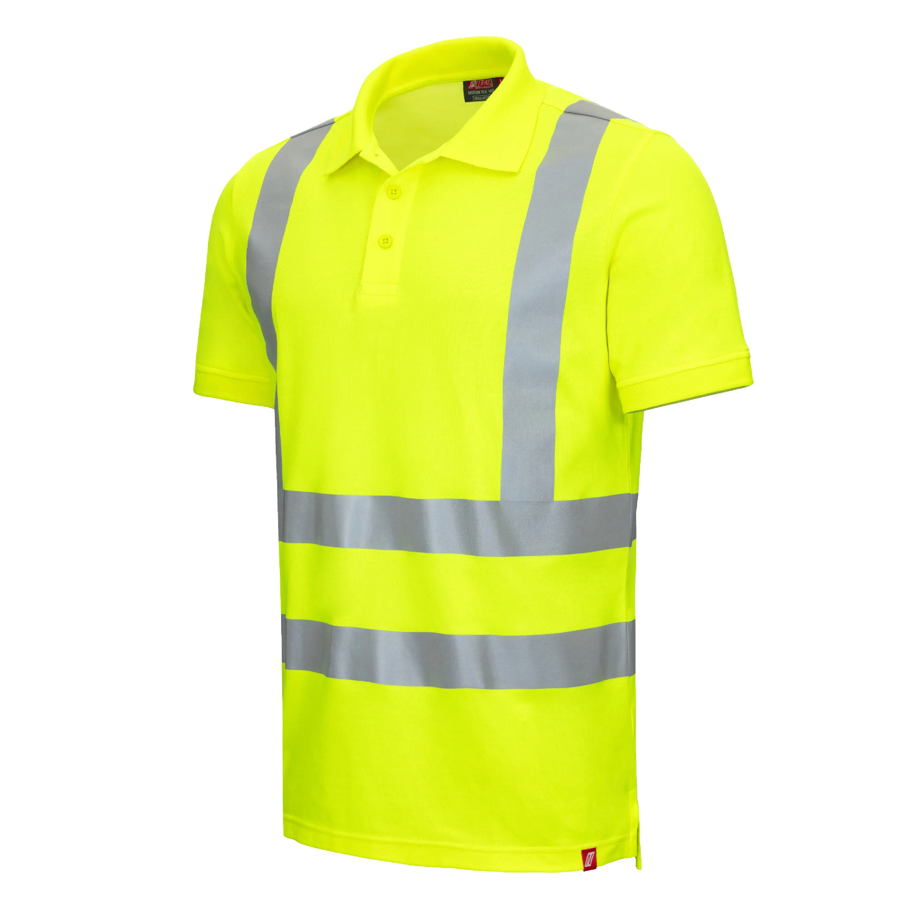 Warnschutz-Polo-Shirt MOTION TEX Viz 7013