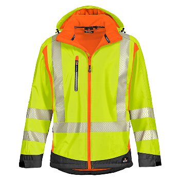 4PROTECT® Warnschutz-Softshell-Jacke Houston