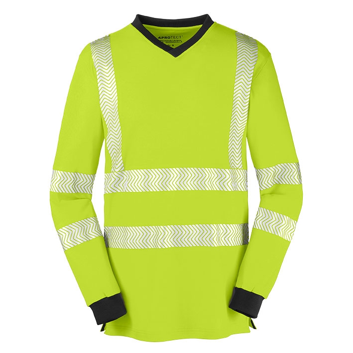 4PROTECT® Warnschutz-Langarm-Shirt JACKSONVILLE