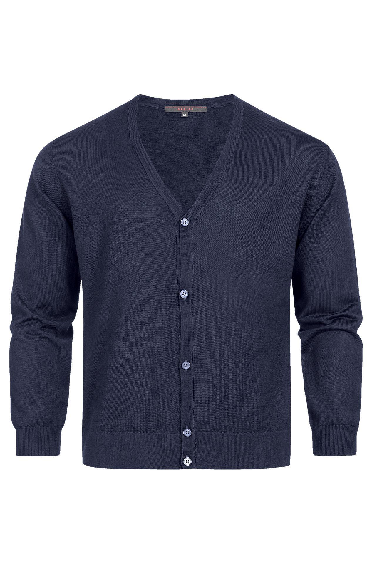 Greiff Herren-Strickjacke Regular Fit Essentials 6043